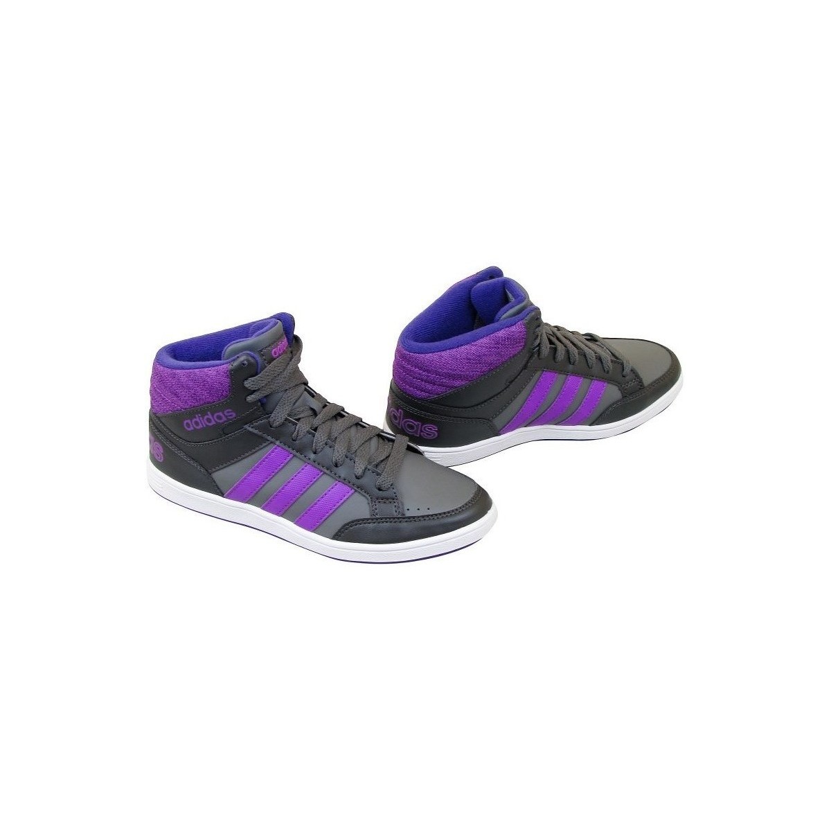 adidas Originals Violet, Gris Hoops Mid K ShamUsd3