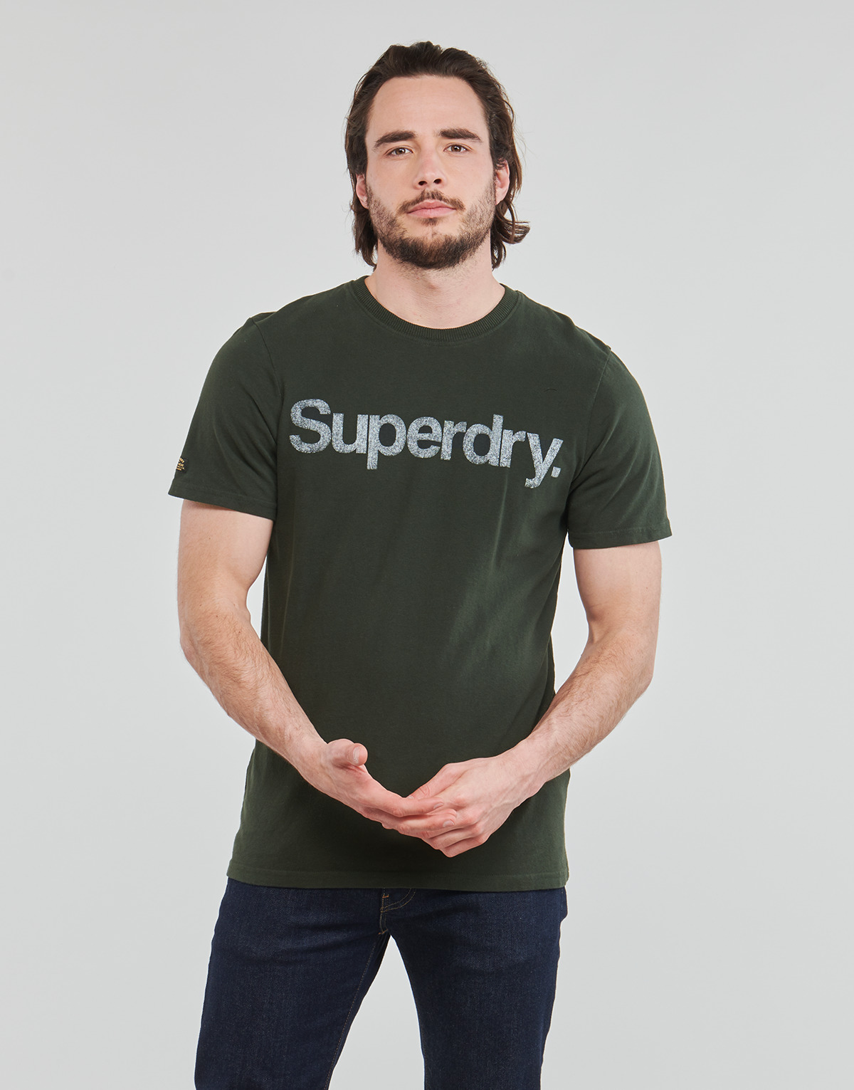 Superdry Surplus Goods Olive VINTAGE CL CLASSIC TEE tjlLc7N2