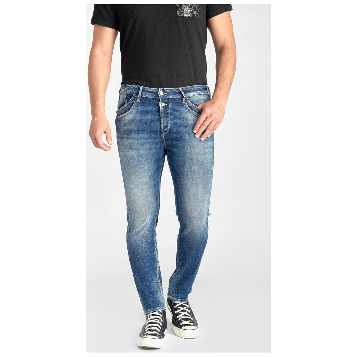 Le Temps des Cerises Bleu Nagold 900/16 tapered jeans b