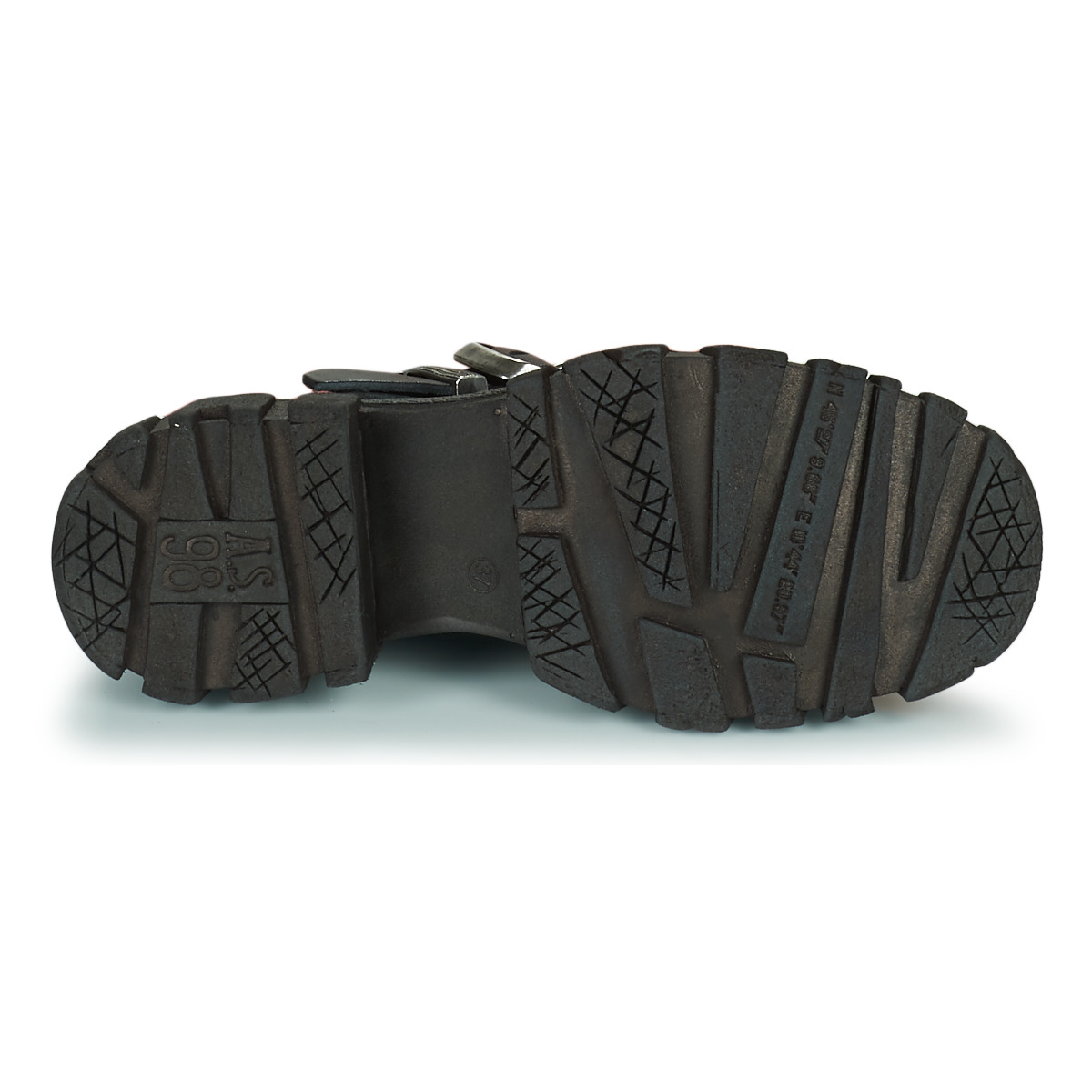 Airstep / A.S.98 Noir HELL BUCKLE w19asses
