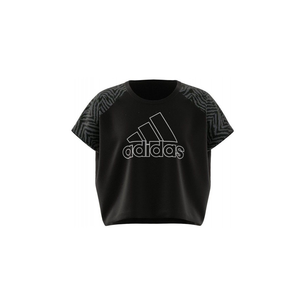 adidas Originals Noir TEE SHIRT G SEAS - BLACK GRESIX BLACK - 9/10 ans rpNkaWCv