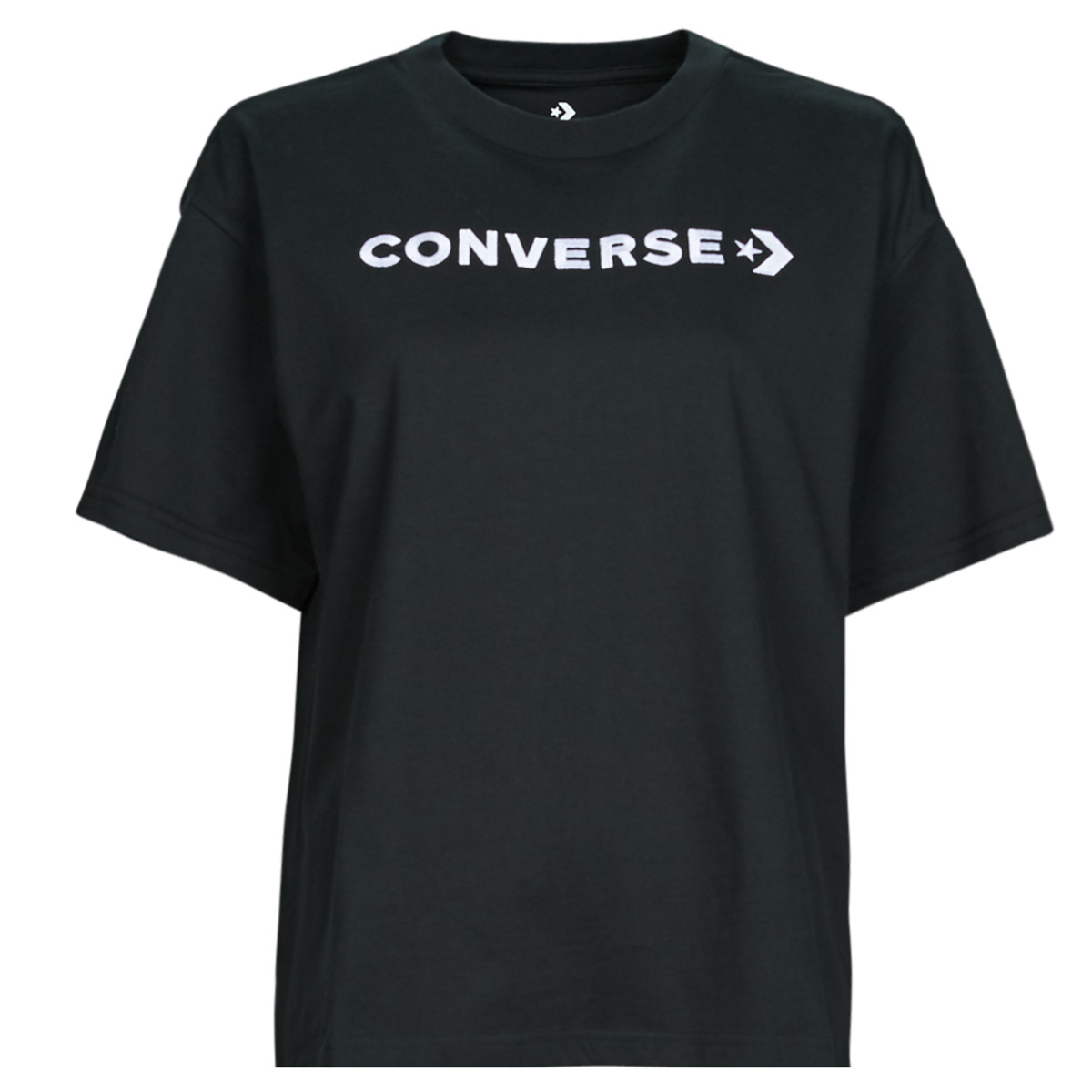 Converse CONVERSE BLACK WORDMARK RELAXED TEE WS2RY2NM