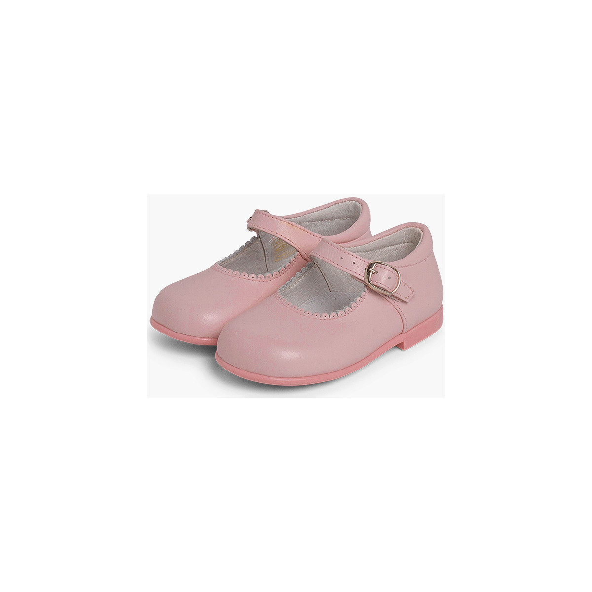 Pisamonas Rose Chaussures babies à boucle en cuir y2dJjGuH