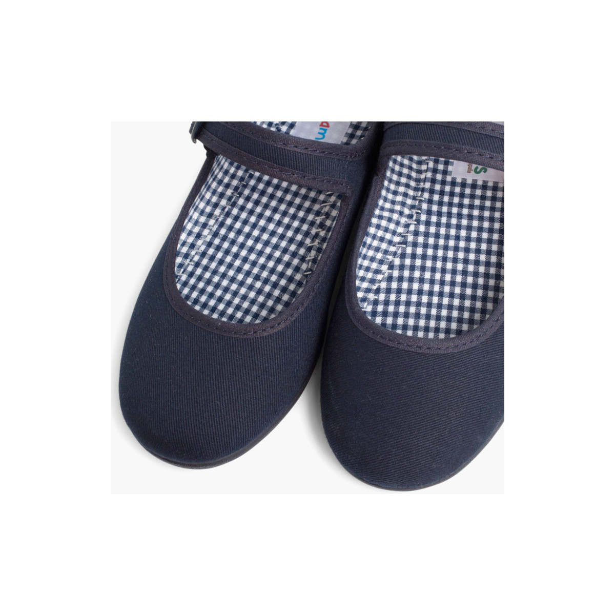 Pisamonas Bleu Chaussures en toile à boucle pour Fille (Grandes Tailles) qQJv7gO6