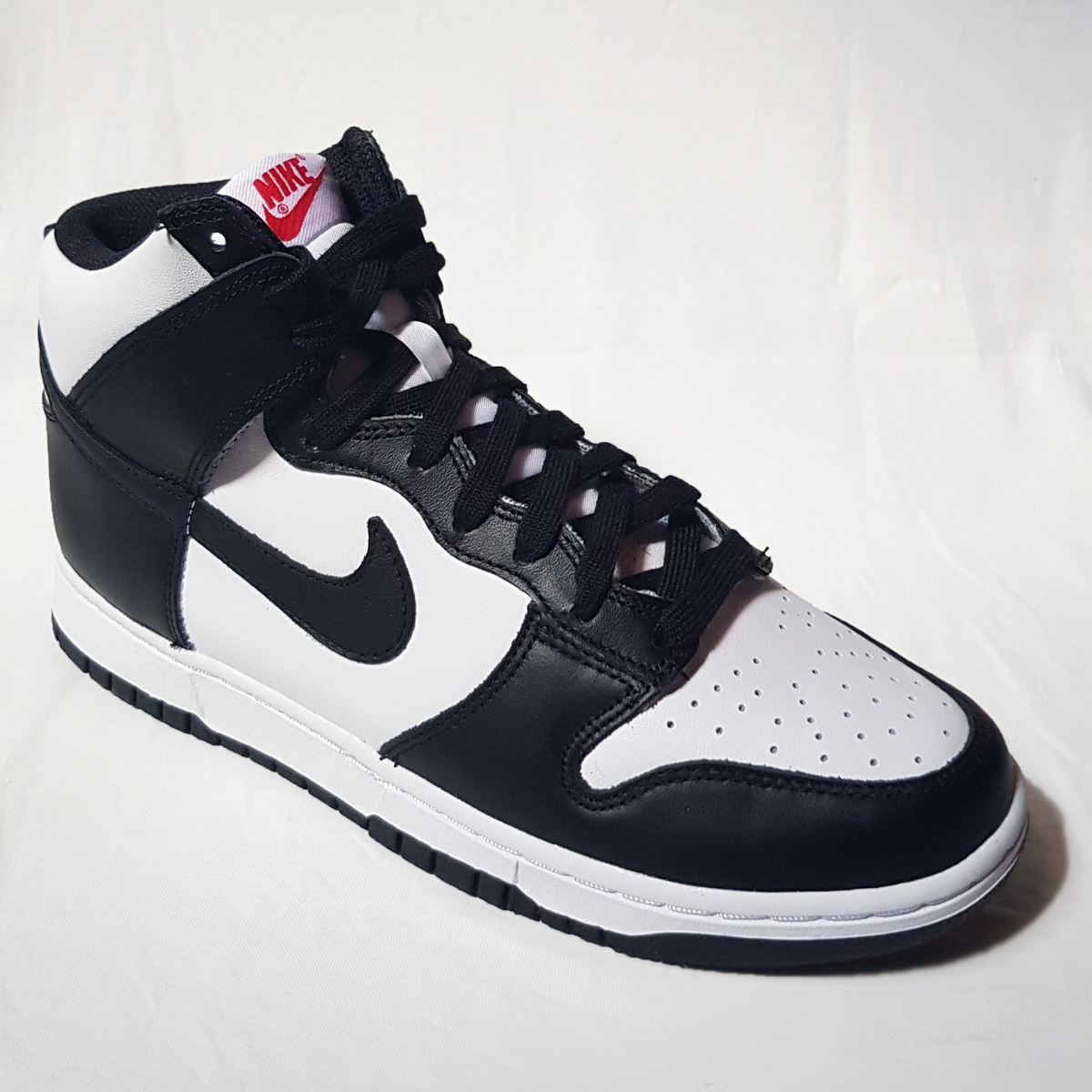 Nike Noir Nike Dunk High Black White (W) - Taille : 40 
