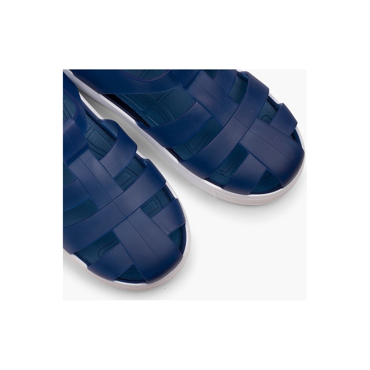 IGOR Bleu Sandales de plage avec du à scratch de type tennis Ut1cgqaU