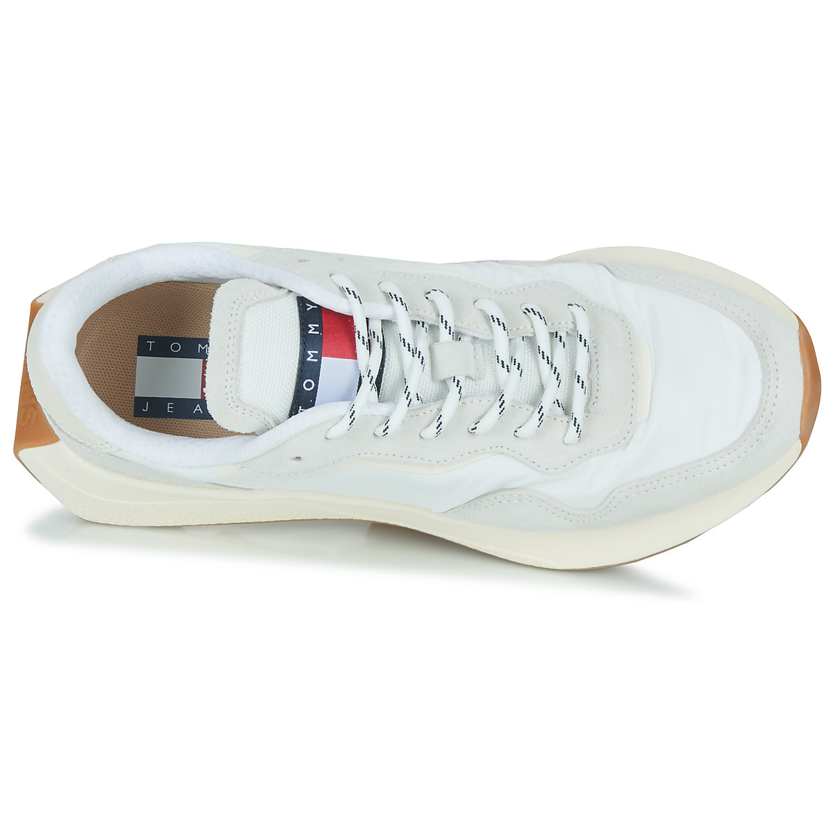 Tommy Jeans Blanc / Ecru TOMMY JEANS WMNS NEW RUNNER UTF5tZDN