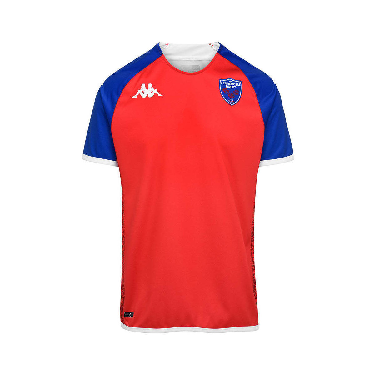 Kappa Rouge Maillot Kombat Away FC Grenoble Rugby 22/23