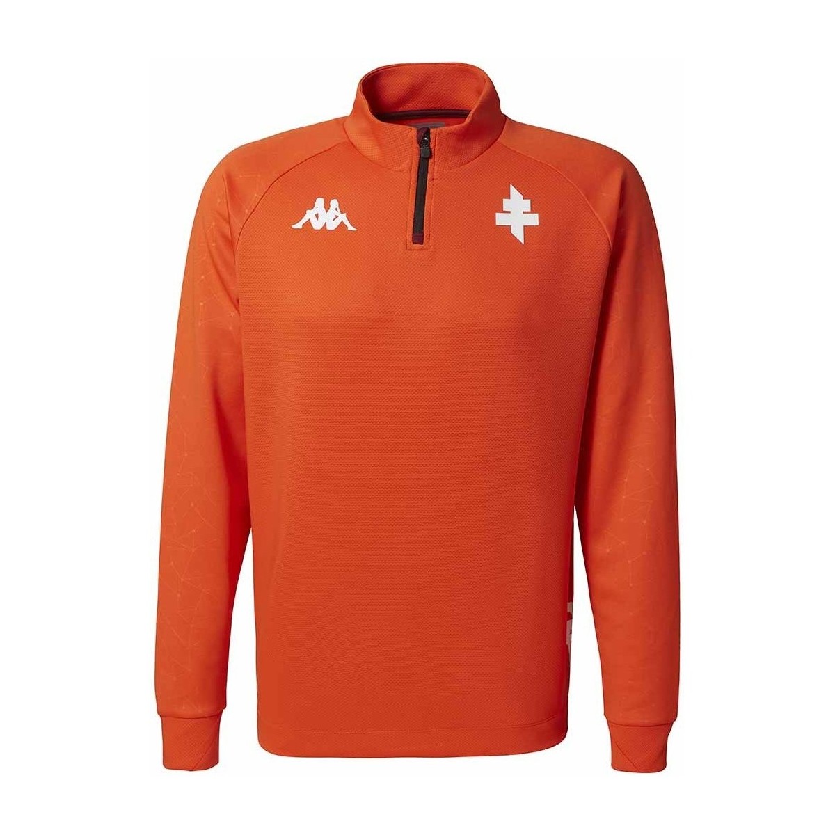 Kappa Orange Sweatshirt Ablas Pro 6 FC Metz 22/23 seTOV