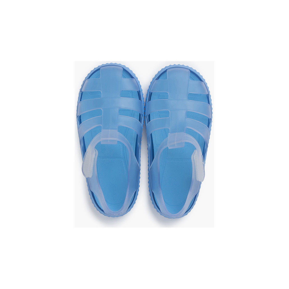 Pisamonas Bleu Sandales plage à semelle colorée type tennis Yt7wEFEV