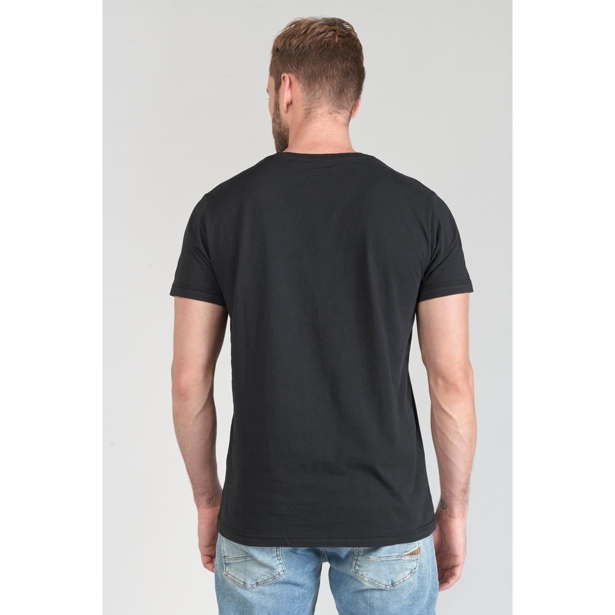 Le Temps des Cerises Noir T-shirt gregor noir imprimé vZfBS8Bo