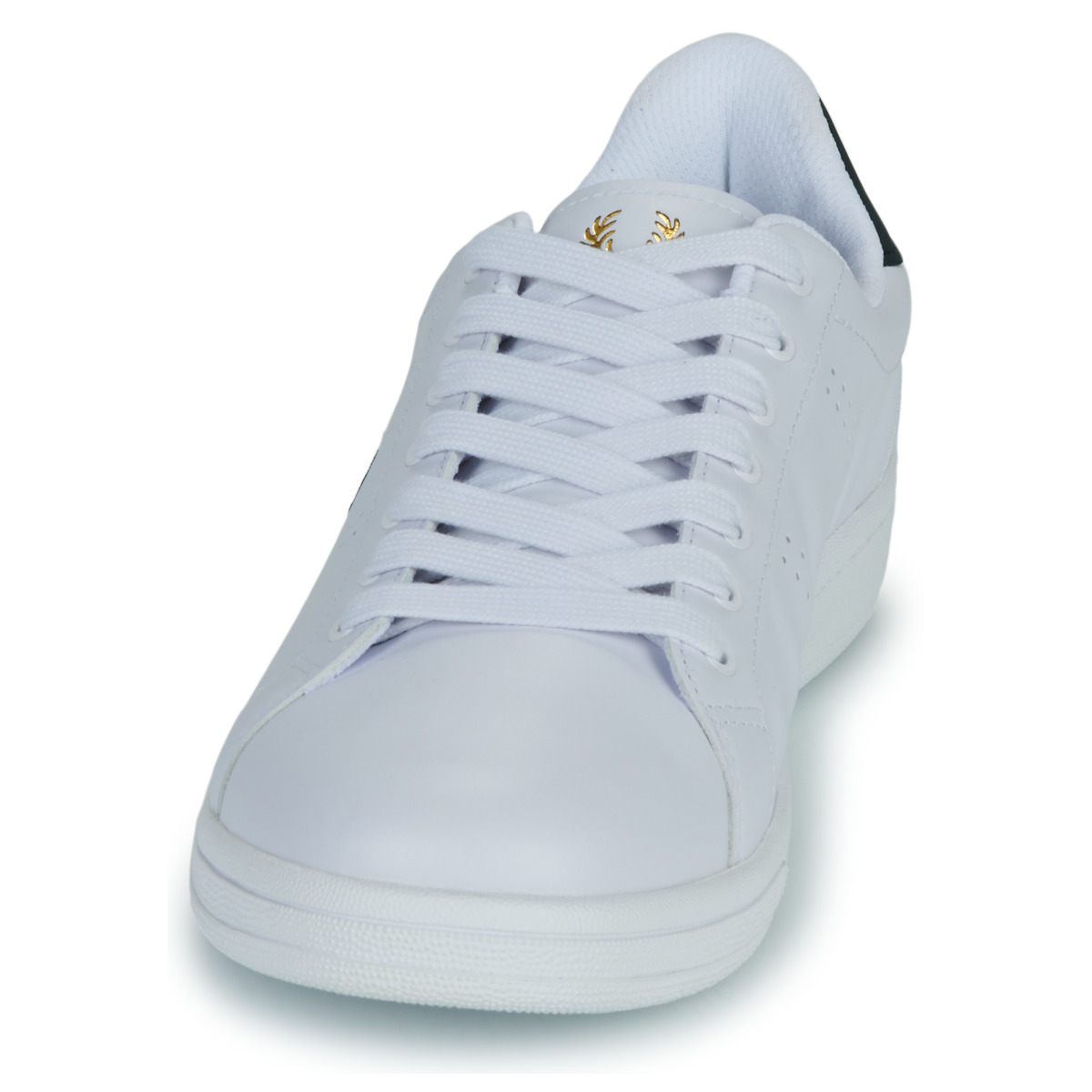 Fred Perry Blanc B721 LEATHER XUPoUDBH