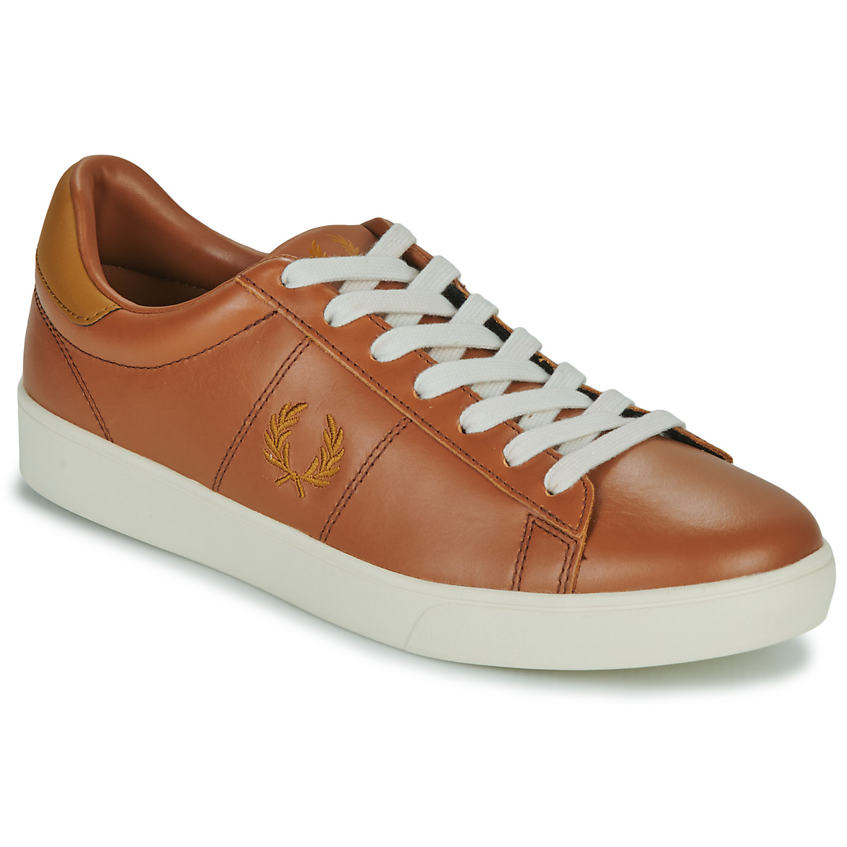 Fred Perry Marron SPENCER LEATHER vUw2S4qJ
