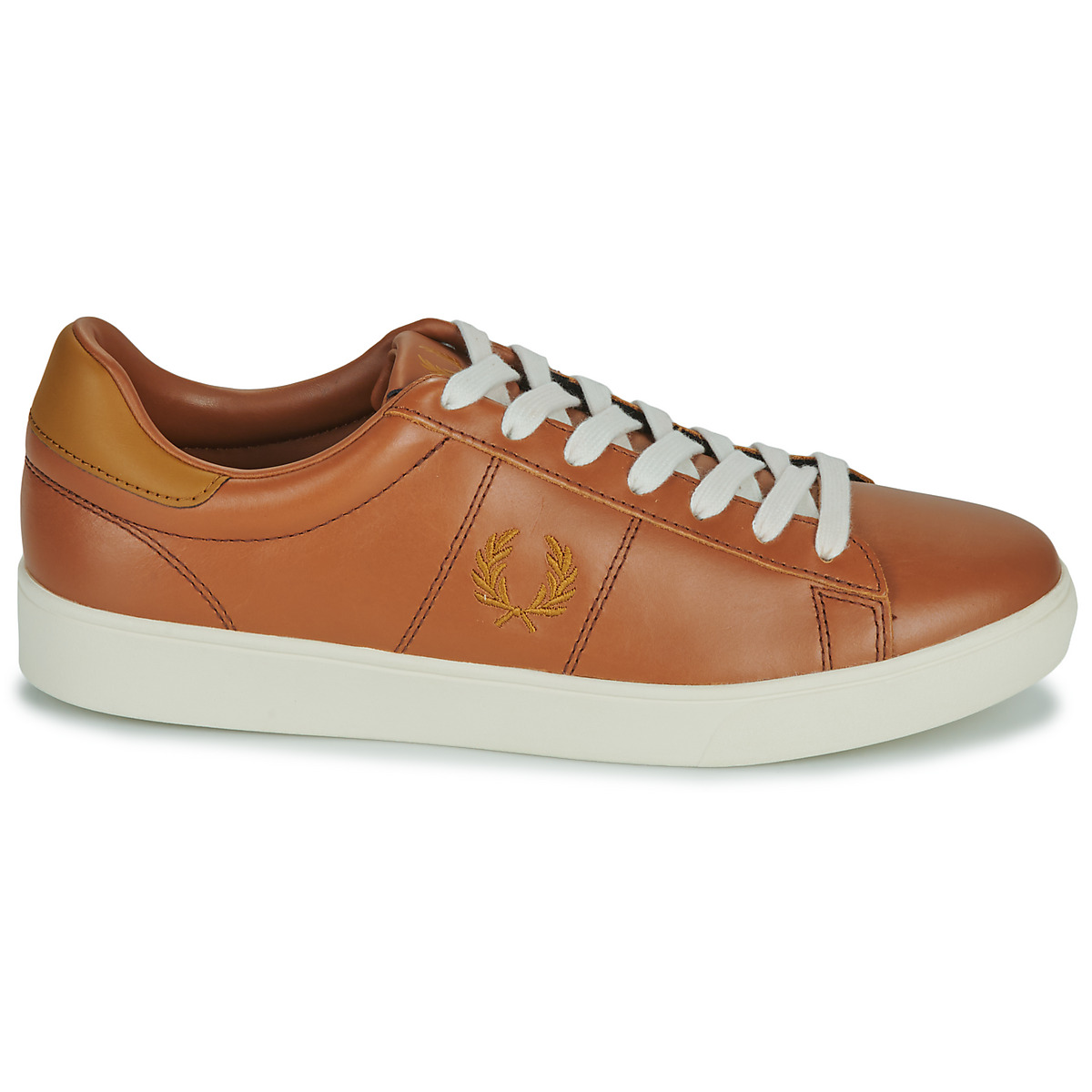 Fred Perry Marron SPENCER LEATHER vUw2S4qJ