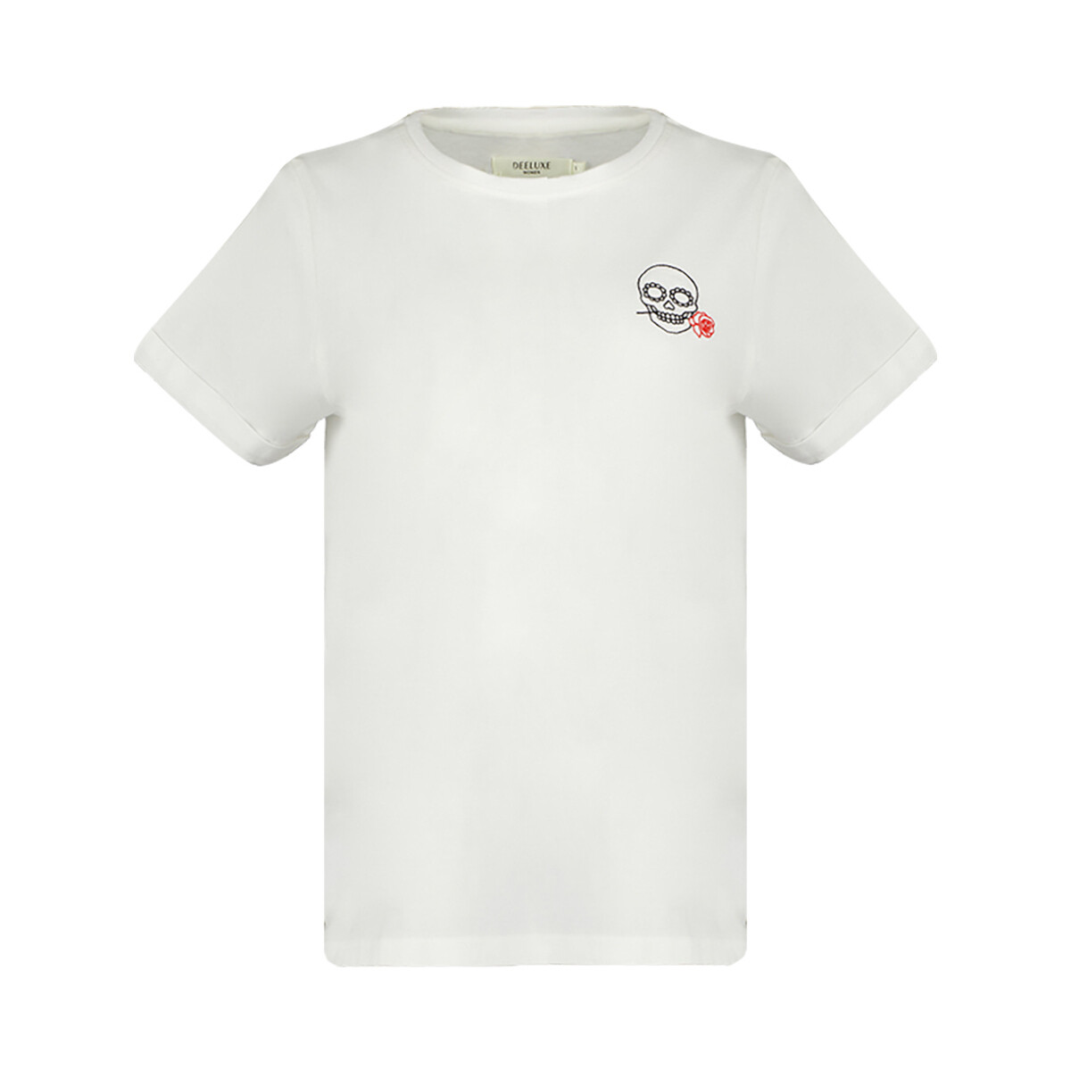 Deeluxe Blanc T-Shirt ROSE WeBtf3QF