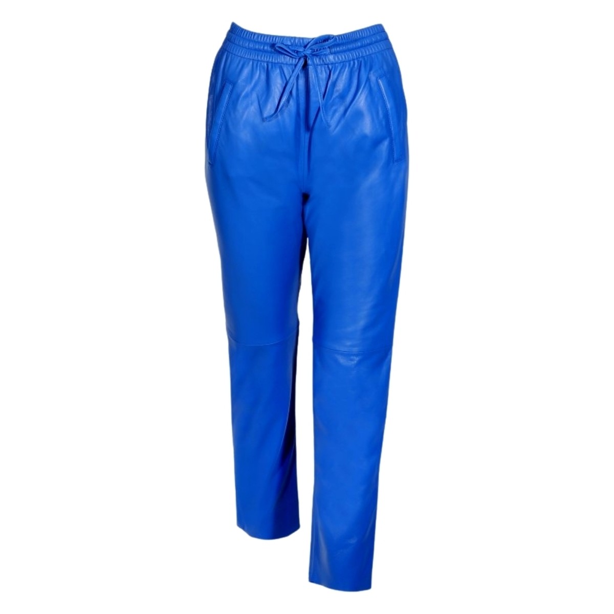 Oakwood Bleu Pantalon jogpant en cuir Gift Ref 50426 Bl