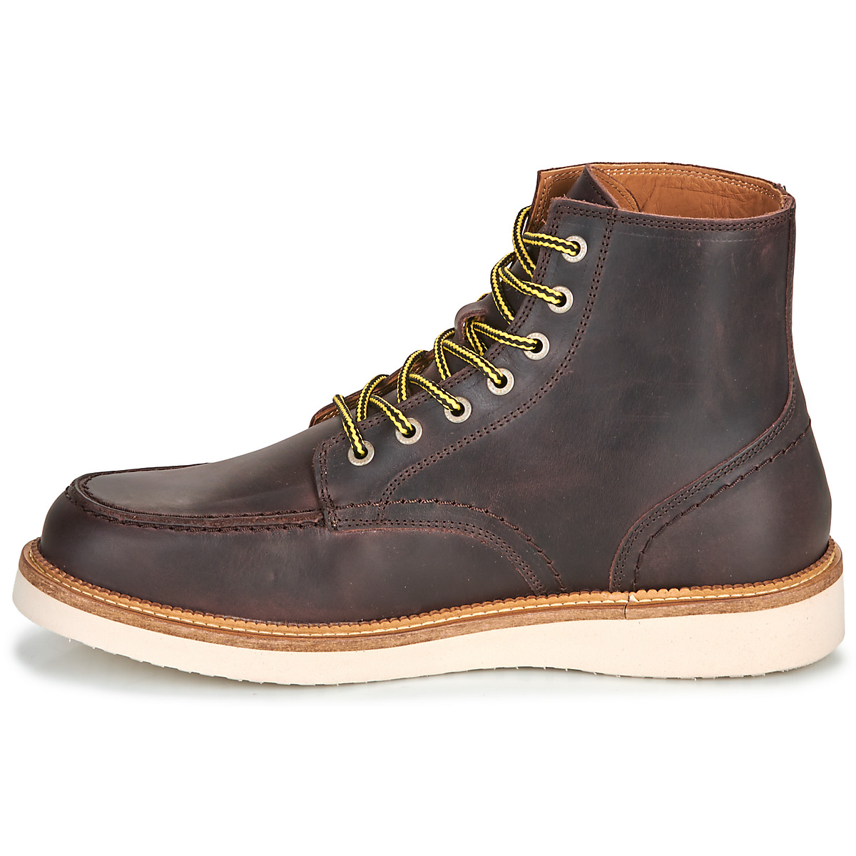 Selected MArron SLHTEO NEW LEATHER MOC-TOE BOOT t2GUyVuF