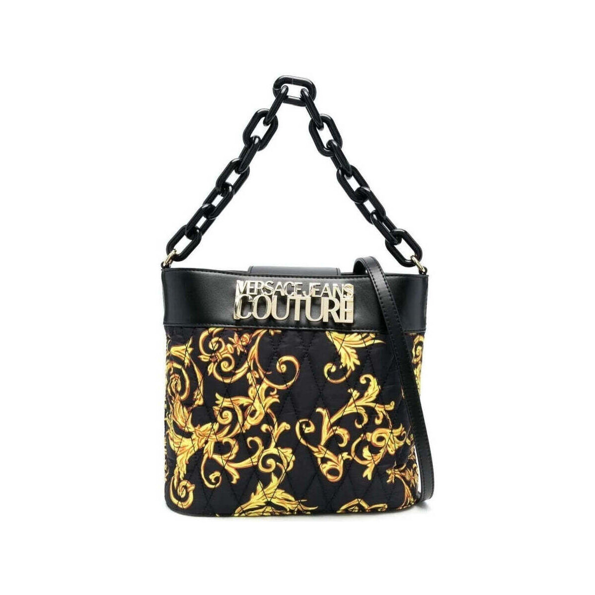 Versace Jeans Couture Multicolore logo loop handbag XPI