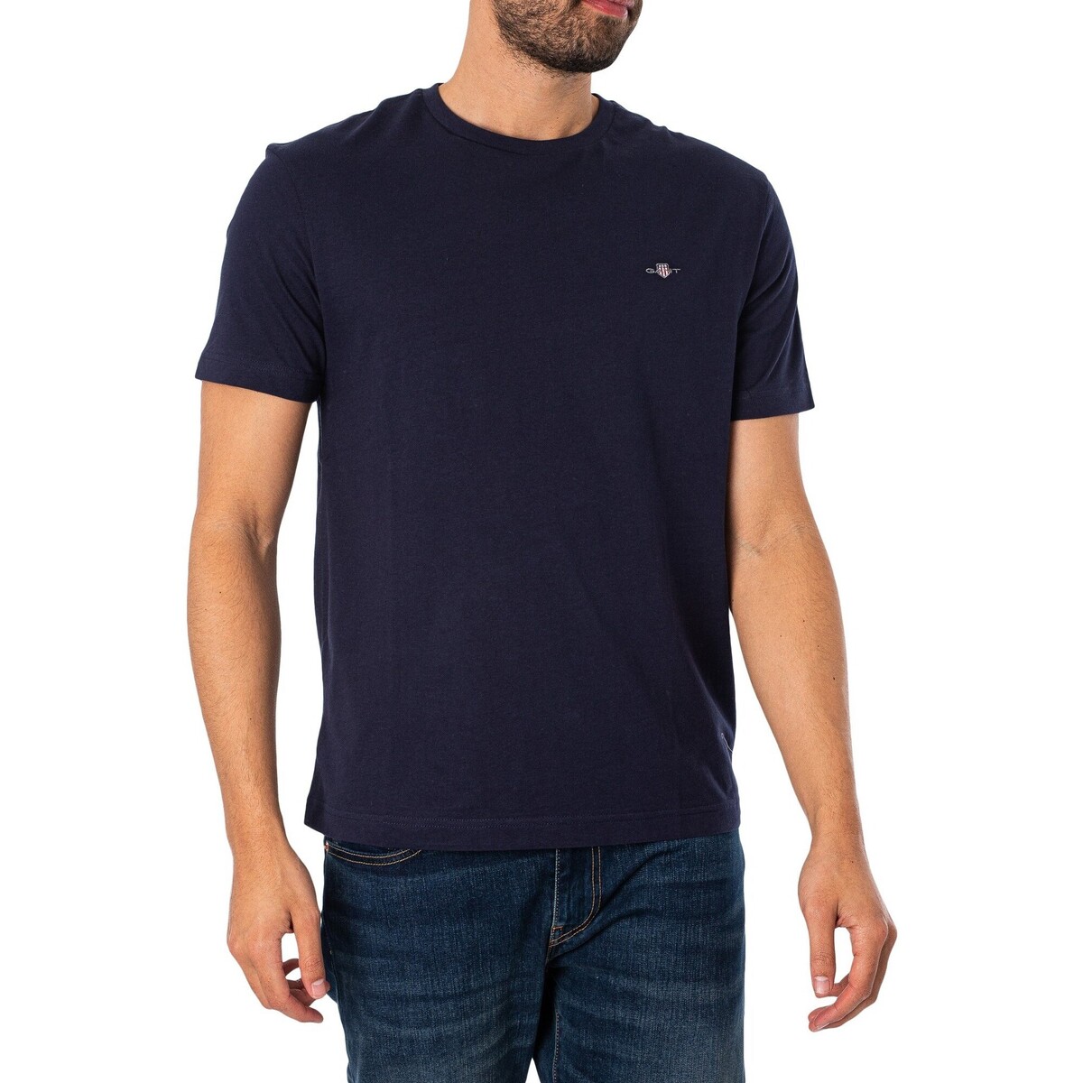 Gant Bleu T-shirt régulier à bouclier rBoVgdwg