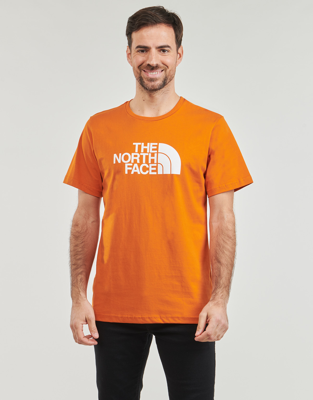 The North Face Orange S/S EASY TEE QLjK4xSP