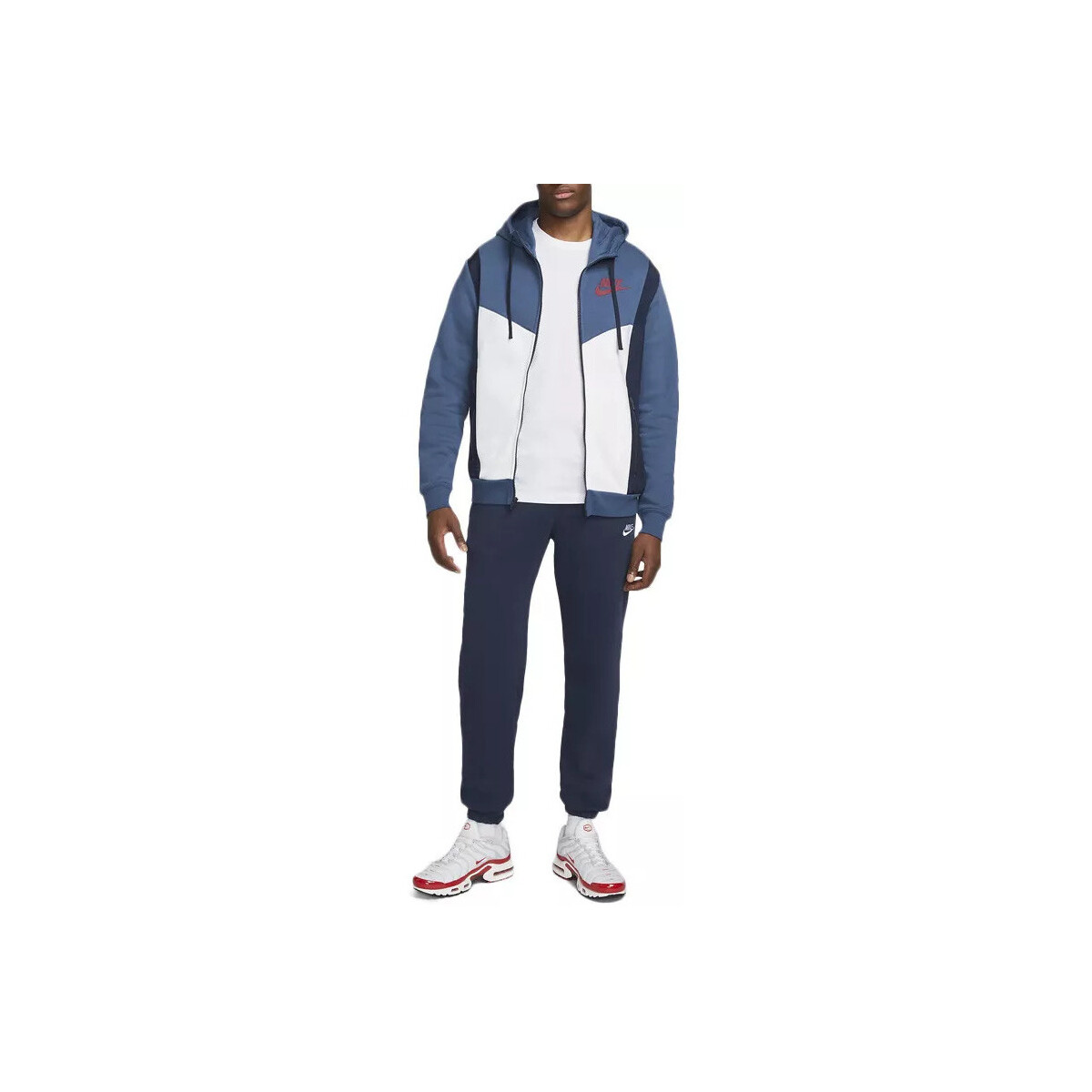 Nike Bleu Sportswear Hybrid Fleece YVuaeu0G