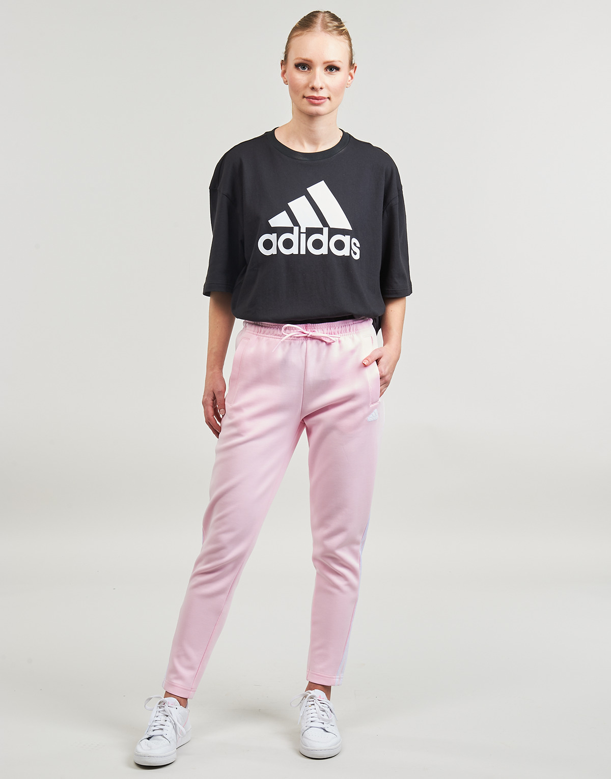 Adidas Sportswear Rose / Blanc W FI 3S SLIM PT xm2irgCJ