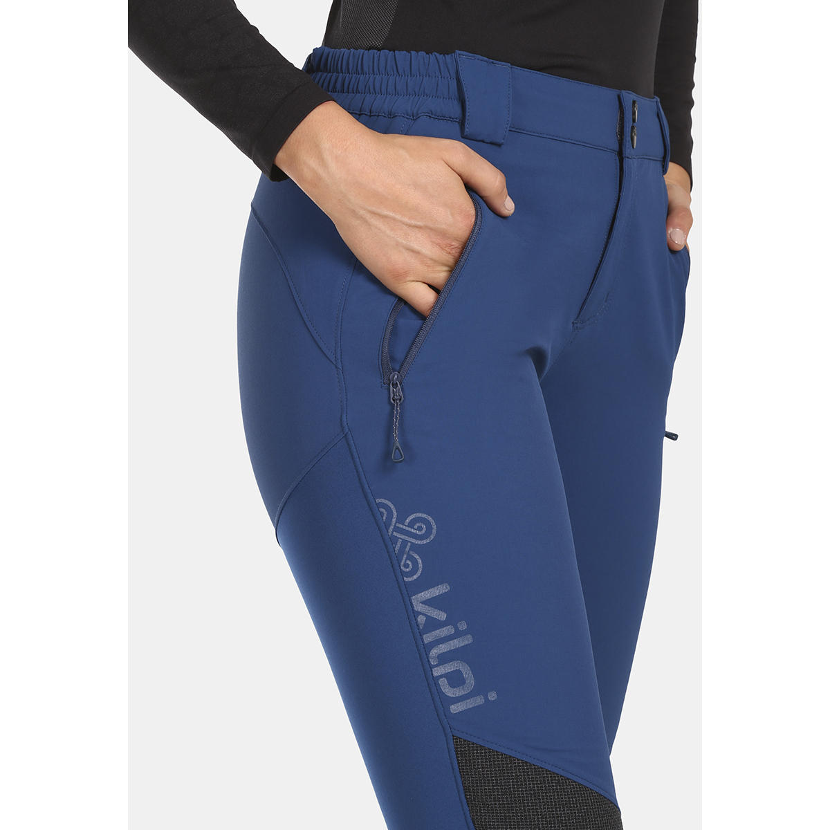 Kilpi Bleu Pantalon outdoor pour femme NUUK-W ZAmX5E02