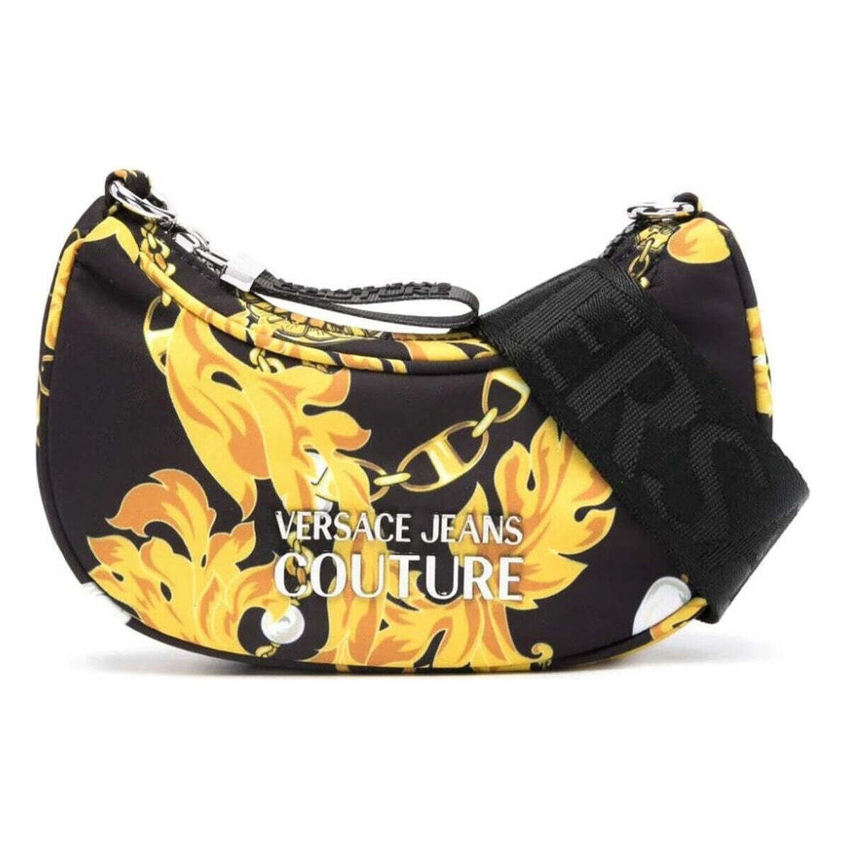Versace Jeans Couture Multicolore sporty logo hobo bag 