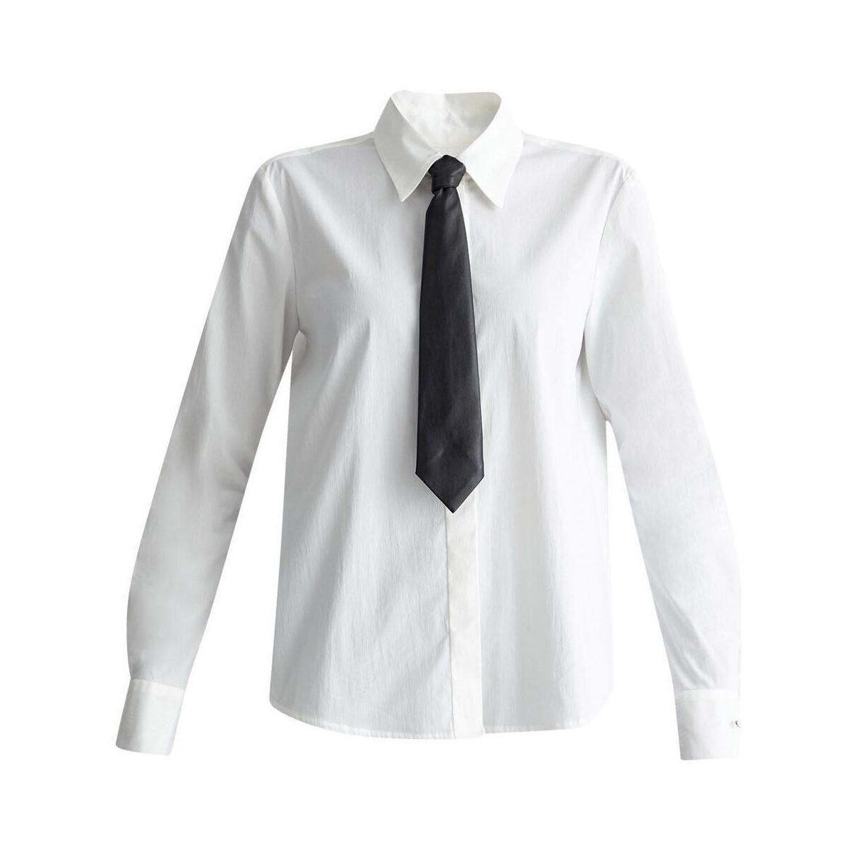 Liu Jo Blanc Chemise avec cravate Uxrjd0eZ