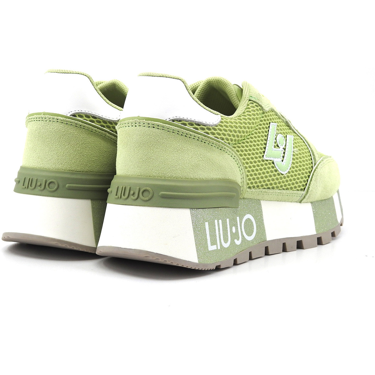 Liu Jo Vert Amazing 25 Sneaker Donna Light Green BA4005PX303 UvFoDSKF