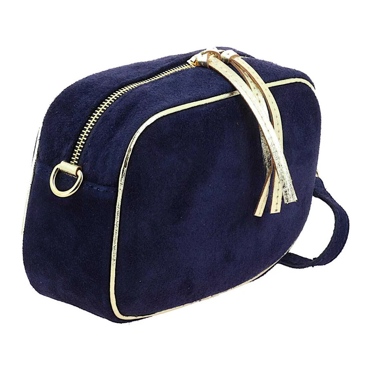 Dupond Durand Bleu THEA petit sac à bandoulière en cuir TJ6Gat5B