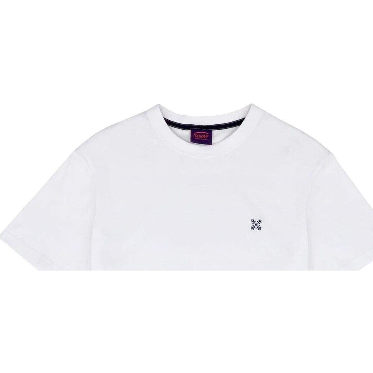 Oxbow Blanc Tee shirt manches courtes uni sn95RyPt