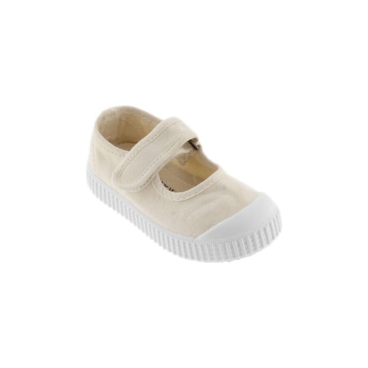 Victoria Beige Kids Shoes 36605 - Cotton qM1TDGXq