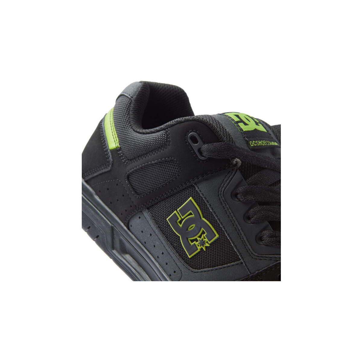 DC Shoes Noir STAG black lime green Zmqb77sL