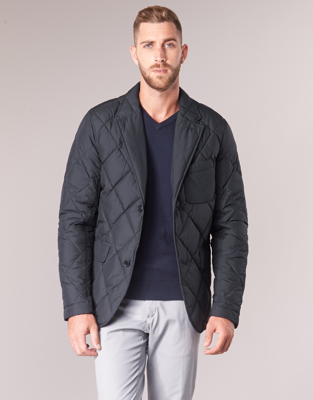 Vicomte A. Marine ODIN QUILTED BLAZER yLfBFOVD